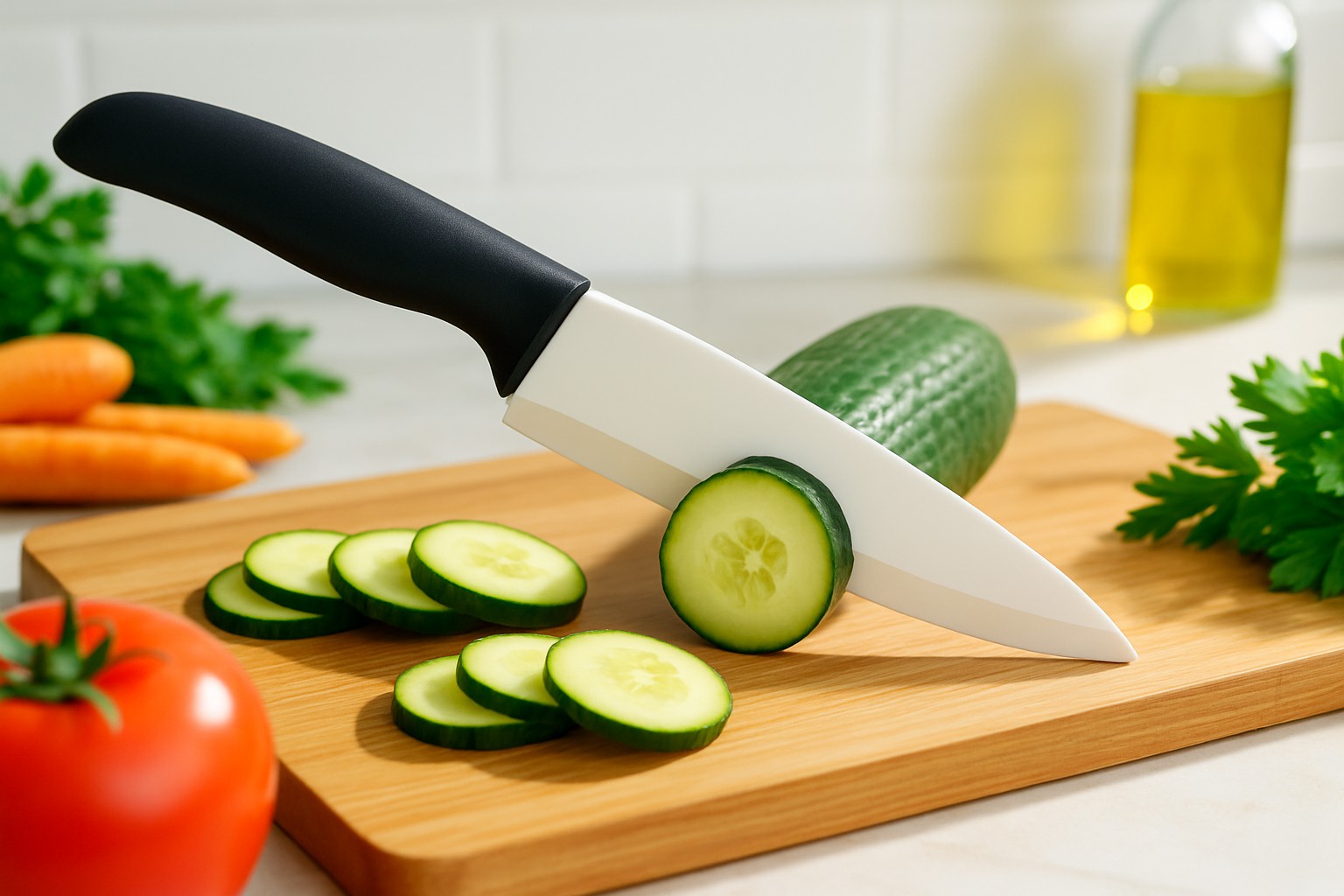 Avantages et inconvénients du couteau à lame céramique en cuisine