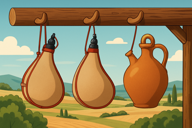Gourde espagnole - origine et utilisation traditionnelle