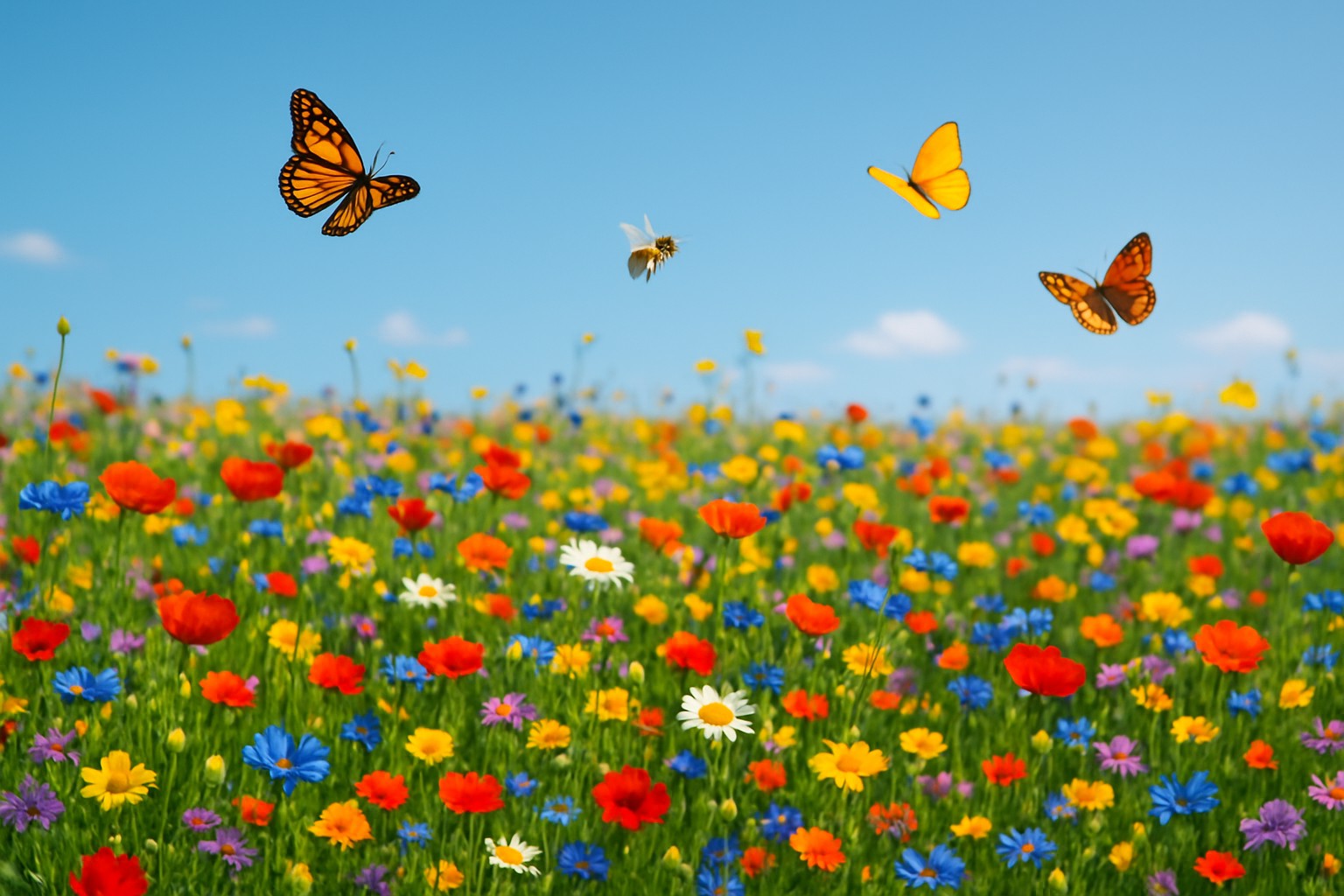 Champs de fleur - que choisir pour une floraison durable?