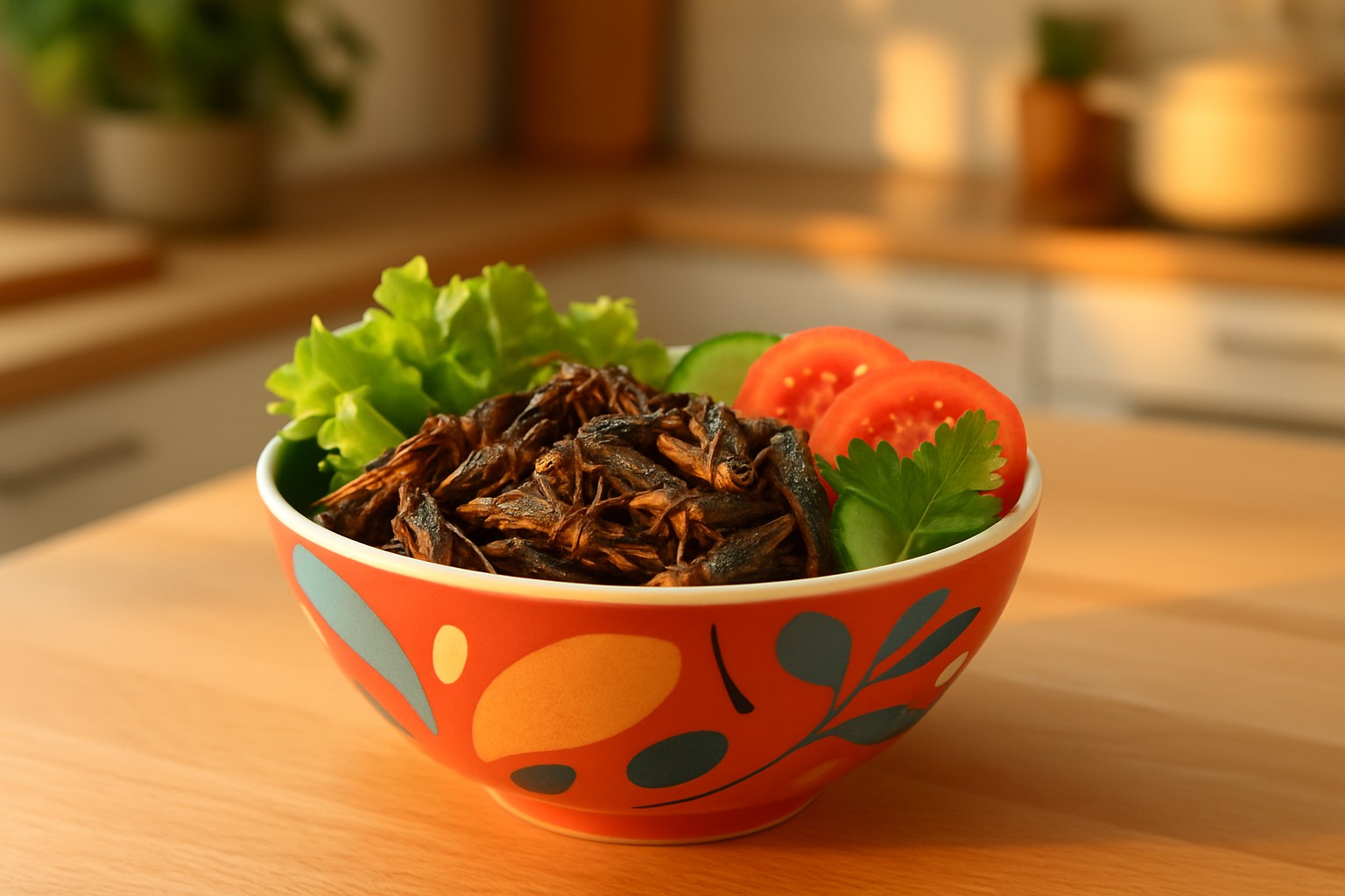 Criquet comestible - goût et valeurs nutritionnelles