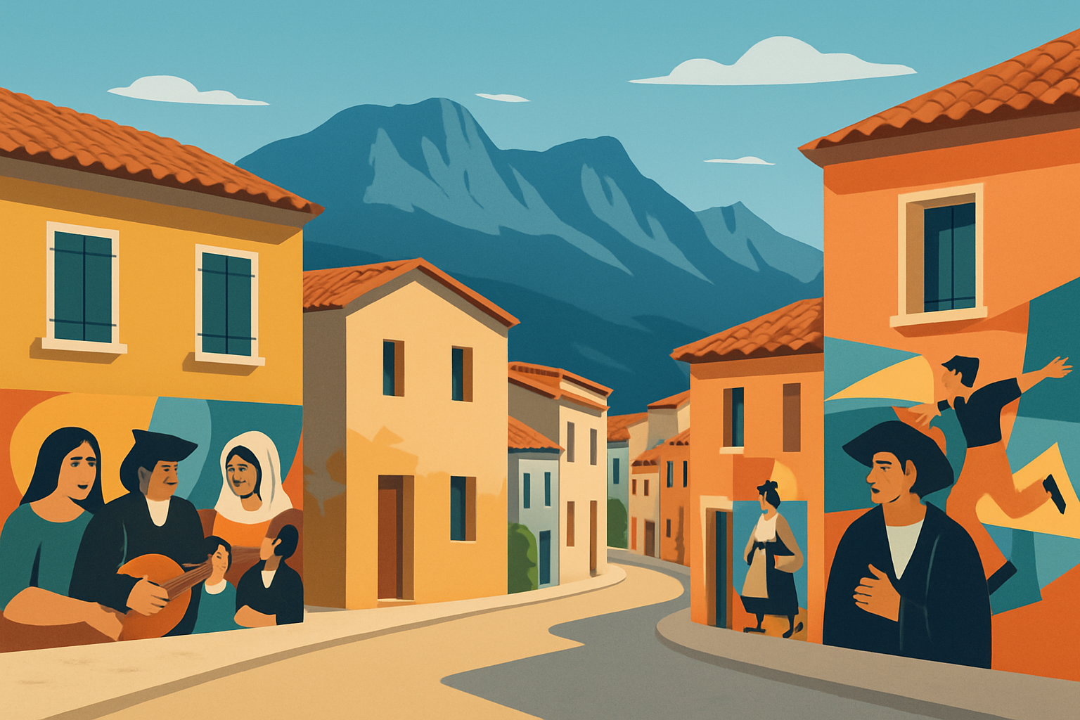 Les fresques murales d