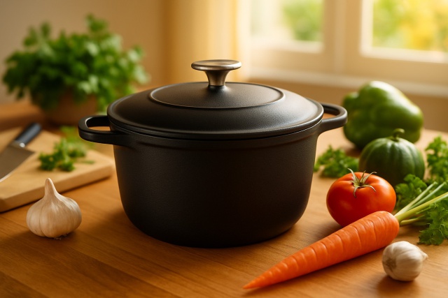 Préparer sa cocotte en fonte pour une première utilisation correctement