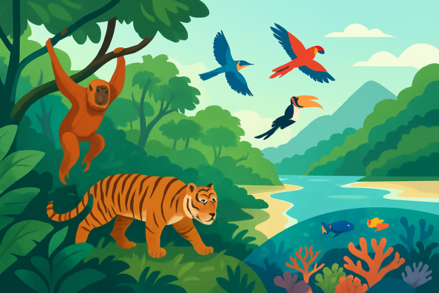 Animaux en Malaisie à découvrir lors de votre voyage