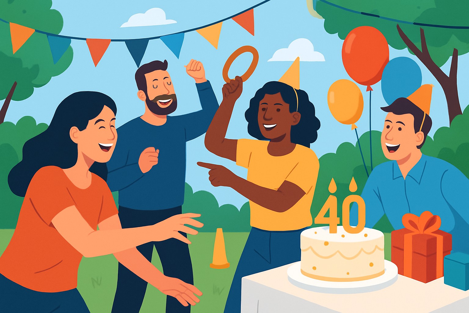 Idées de jeux pour anniversaire de 40 ans