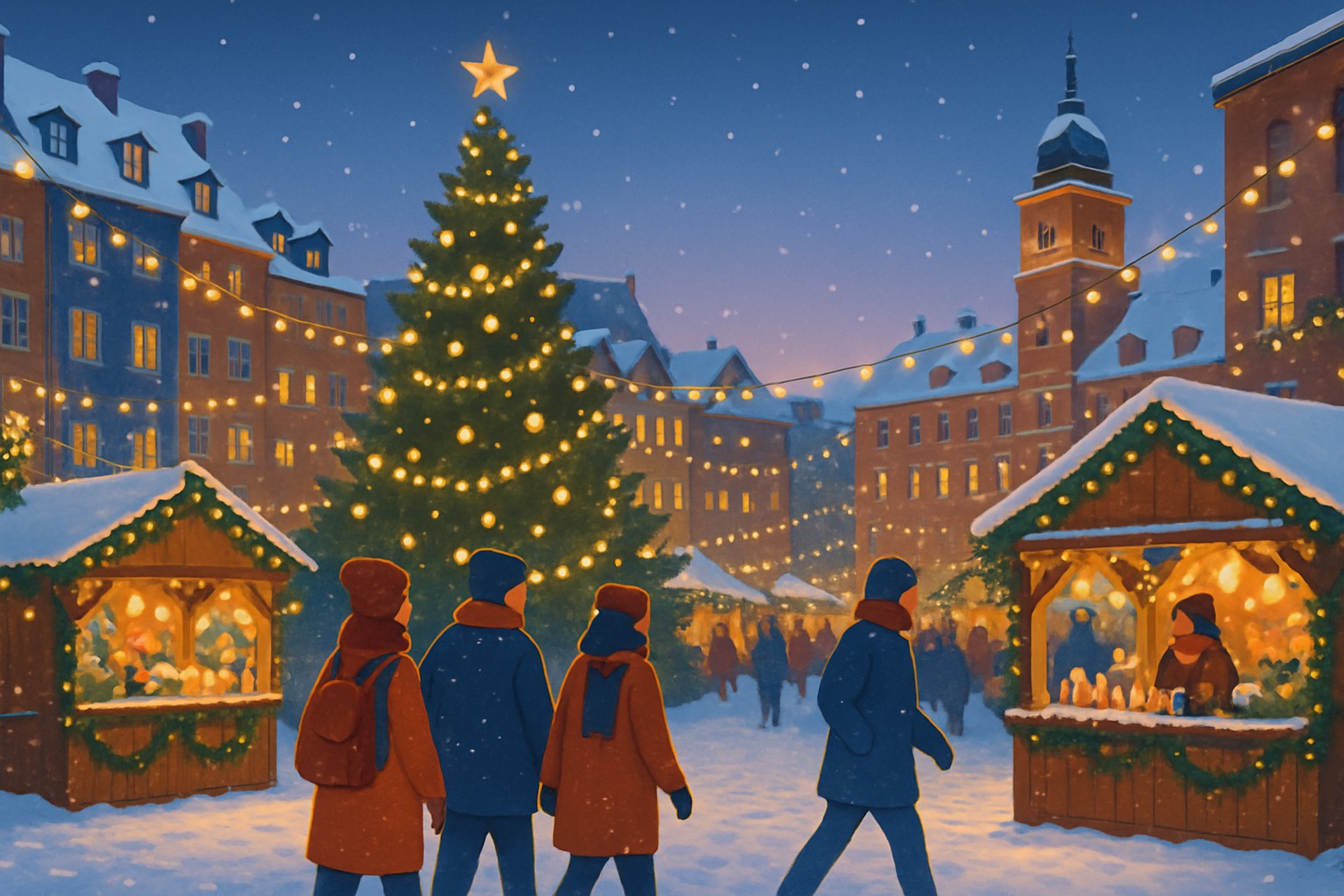 Noël à Varsovie et ses traditions populaires à découvrir